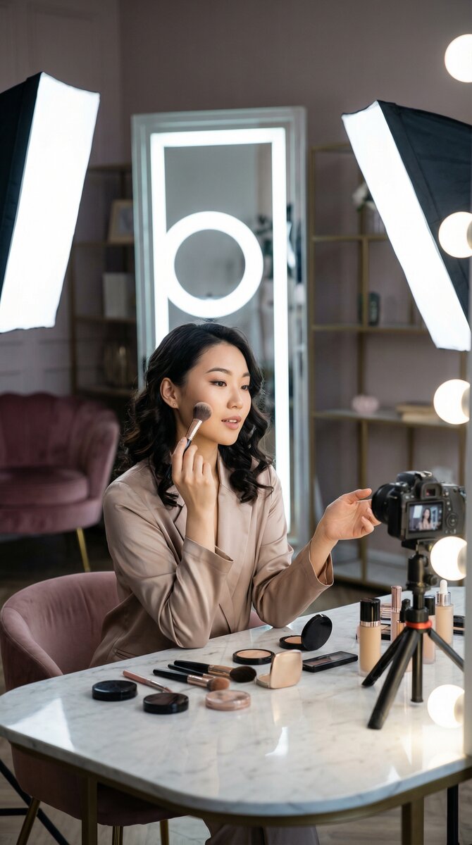 狠狠撸美妆视频